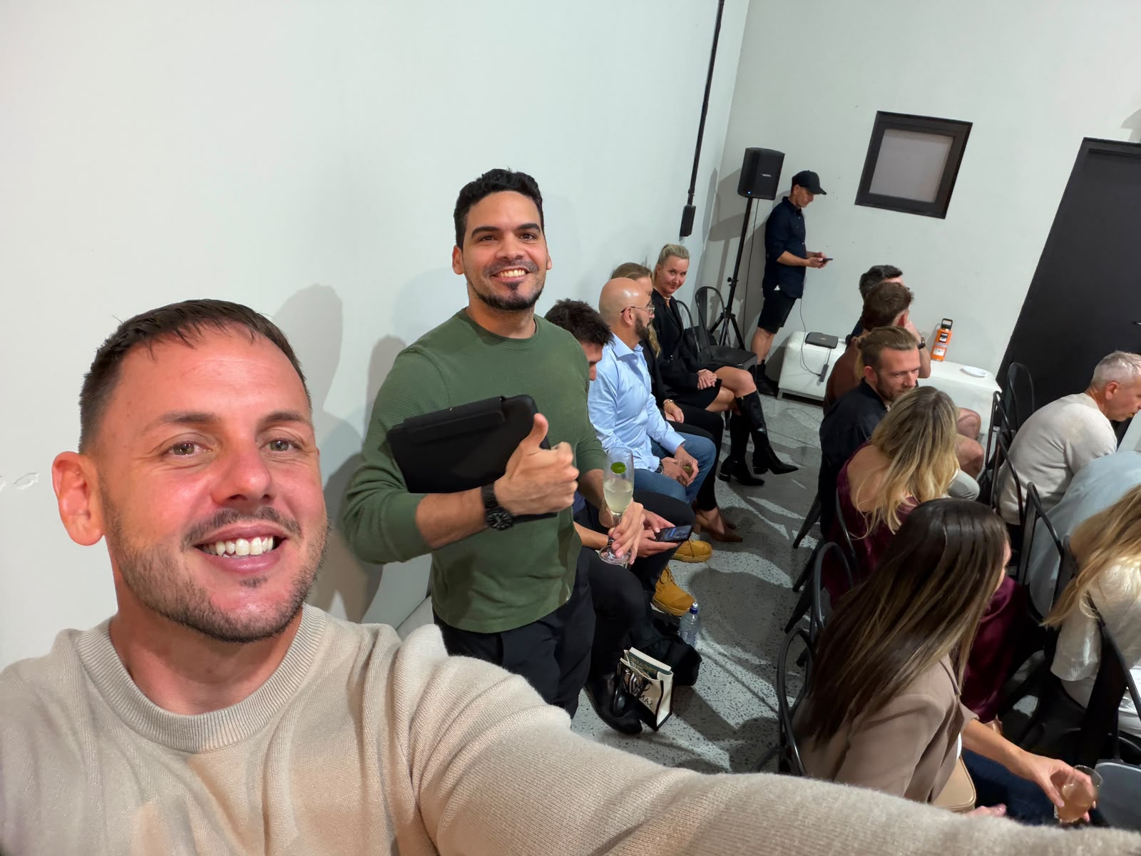 A full room at a Supercharged Tradies AI session